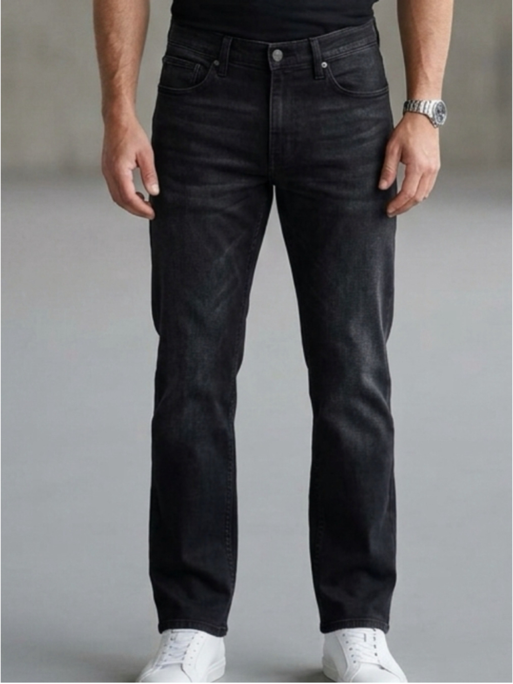 Denver Hayes Straight Leg 40x30 Jeans Dark Wash Minimalist Normcore Staple 1534